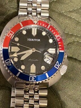 Vintage Heritor Automatic Watch